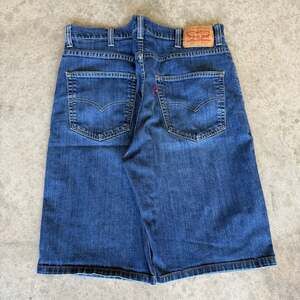 Vintage Y2K Levi's 569 Loose Straight Denim Baggy Jorts
